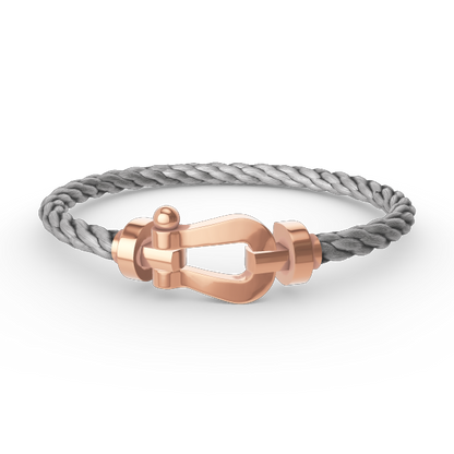 [⭐Renara]FORCE LARGE HORSESHOE NO DIAMOND BRACELET ROSE GOLD