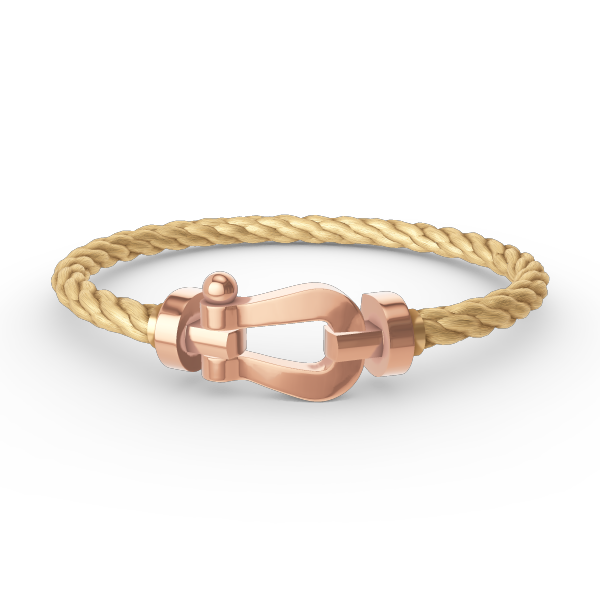[⭐Renara]FORCE LARGE HORSESHOE NO DIAMOND BRACELET ROSE GOLD