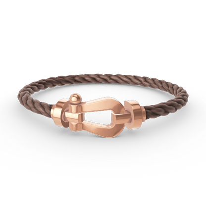 [⭐Renara]FORCE LARGE HORSESHOE NO DIAMOND BRACELET ROSE GOLD