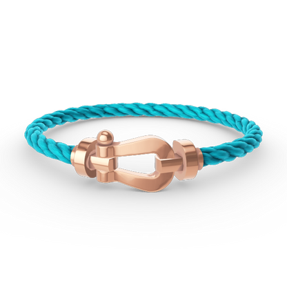 [⭐Renara]FORCE LARGE HORSESHOE NO DIAMOND BRACELET ROSE GOLD