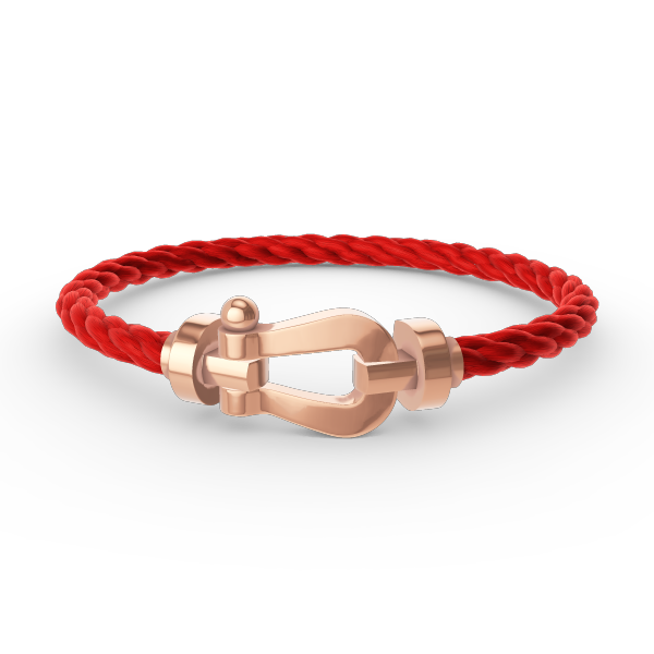 [⭐Renara]FORCE LARGE HORSESHOE NO DIAMOND BRACELET ROSE GOLD