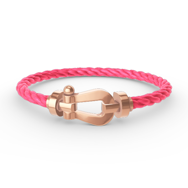 [⭐Renara]FORCE LARGE HORSESHOE NO DIAMOND BRACELET ROSE GOLD