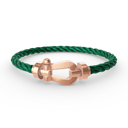[⭐Renara]FORCE LARGE HORSESHOE NO DIAMOND BRACELET ROSE GOLD