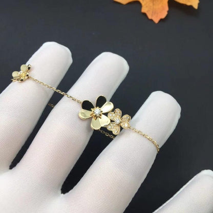 [⭐Renara]FRIVOLE GOLD 5 FLOWERS BRACELET