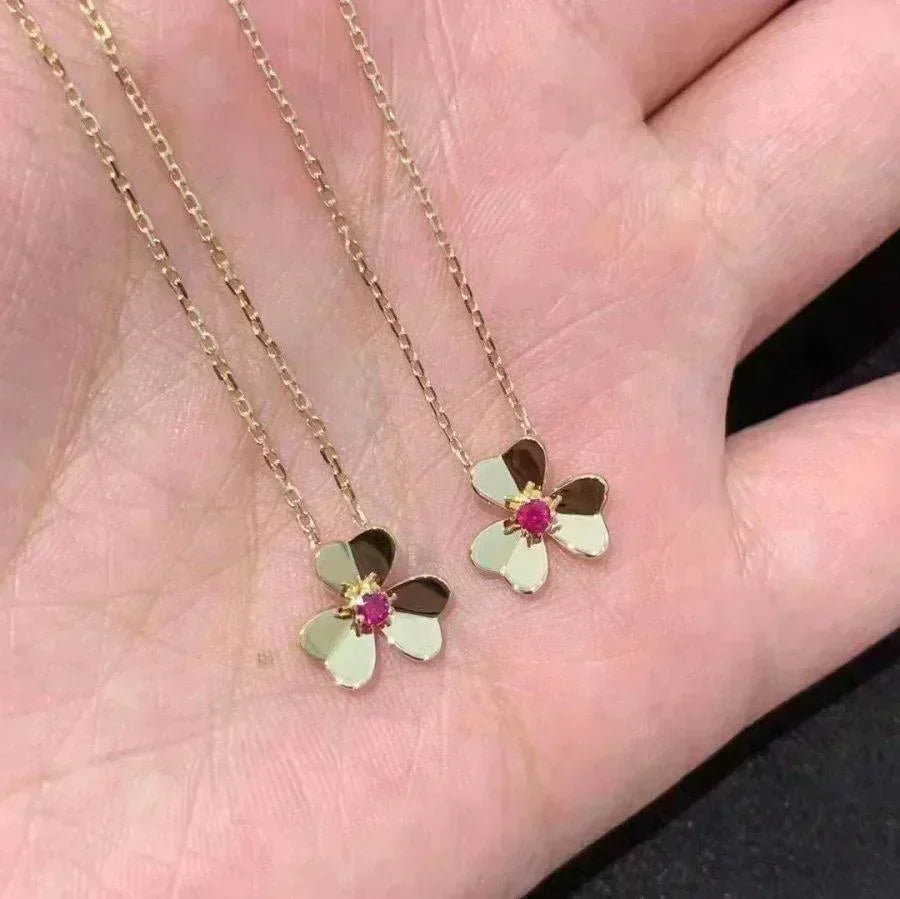 [⭐Renara]FRIVOLE GOLD FLOWER NECKLACE