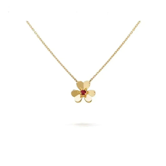 [⭐Renara]FRIVOLE GOLD FLOWER NECKLACE
