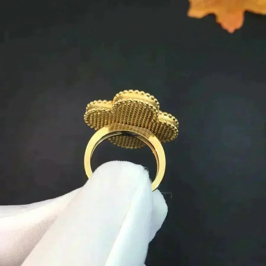 [⭐Renara]CLOVER MALACHITE RING