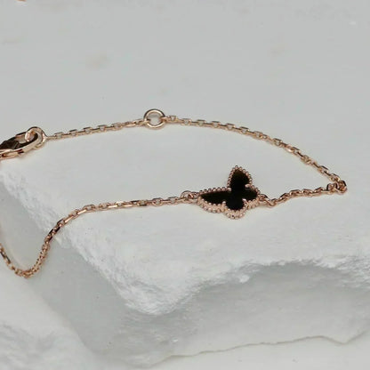 [⭐Renara]BUTTERFLY ONYX  BUTTERFLY BRACELET