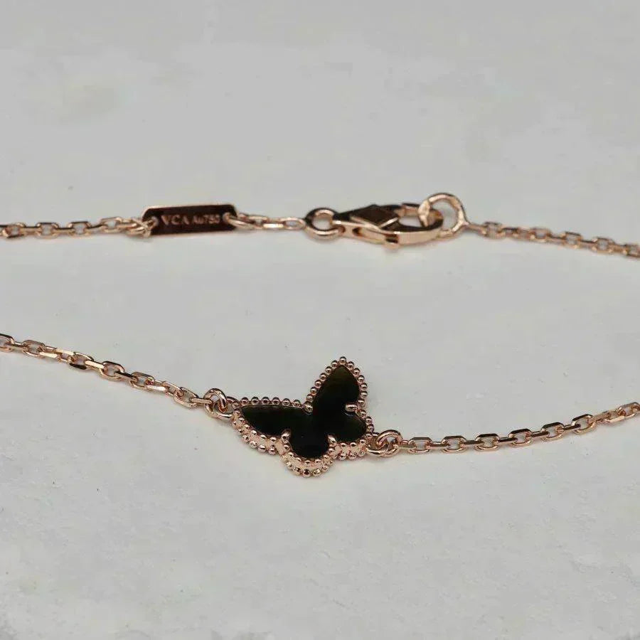 [⭐Renara]BUTTERFLY ONYX  BUTTERFLY BRACELET