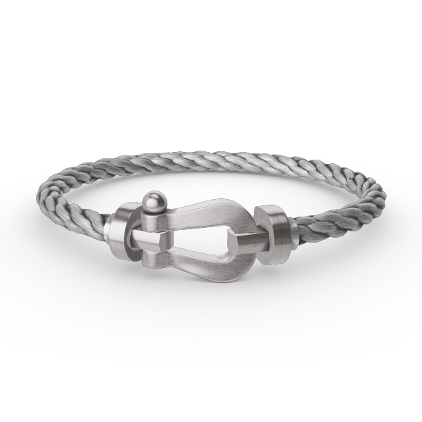 [⭐Renara]FORCE LARGE HORSESHOE NO DIAMOND BRACELET SILVER