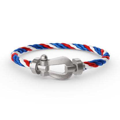 [⭐Renara]FORCE LARGE HORSESHOE NO DIAMOND BRACELET SILVER