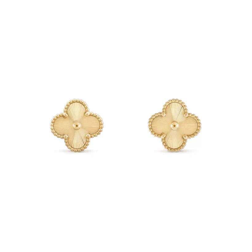[⭐Renara]CLOVER MEDIUM 1 MOTIFS LASER EARRINGS