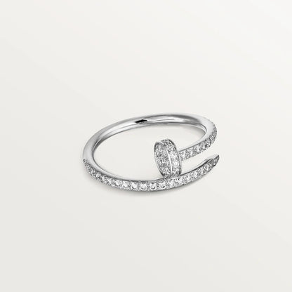 [⭐Renara]JUSTE RING 1.8MM SILVER DIAMONDS