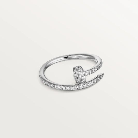 [⭐Renara]JUSTE RING 1.8MM SILVER DIAMONDS