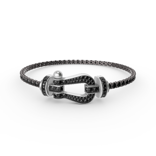[⭐Renara]FORCE  LARGE HORSESHOE FULL DIAMOND TENNIS BRACELET
